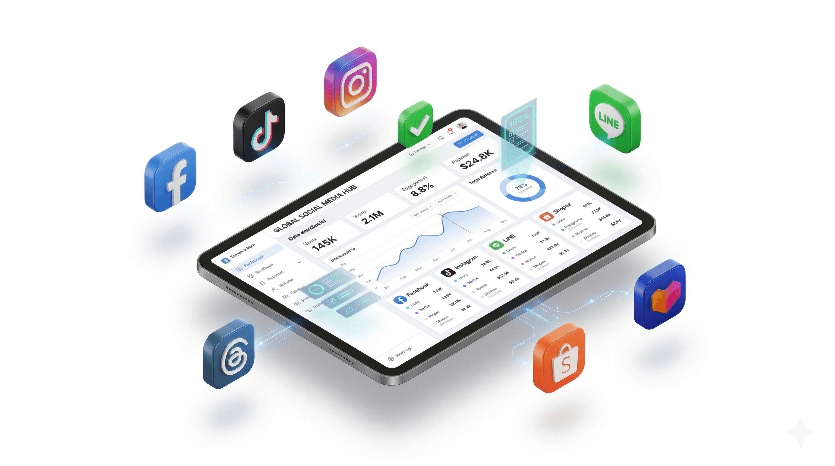 Omnichannel Chat Illustration