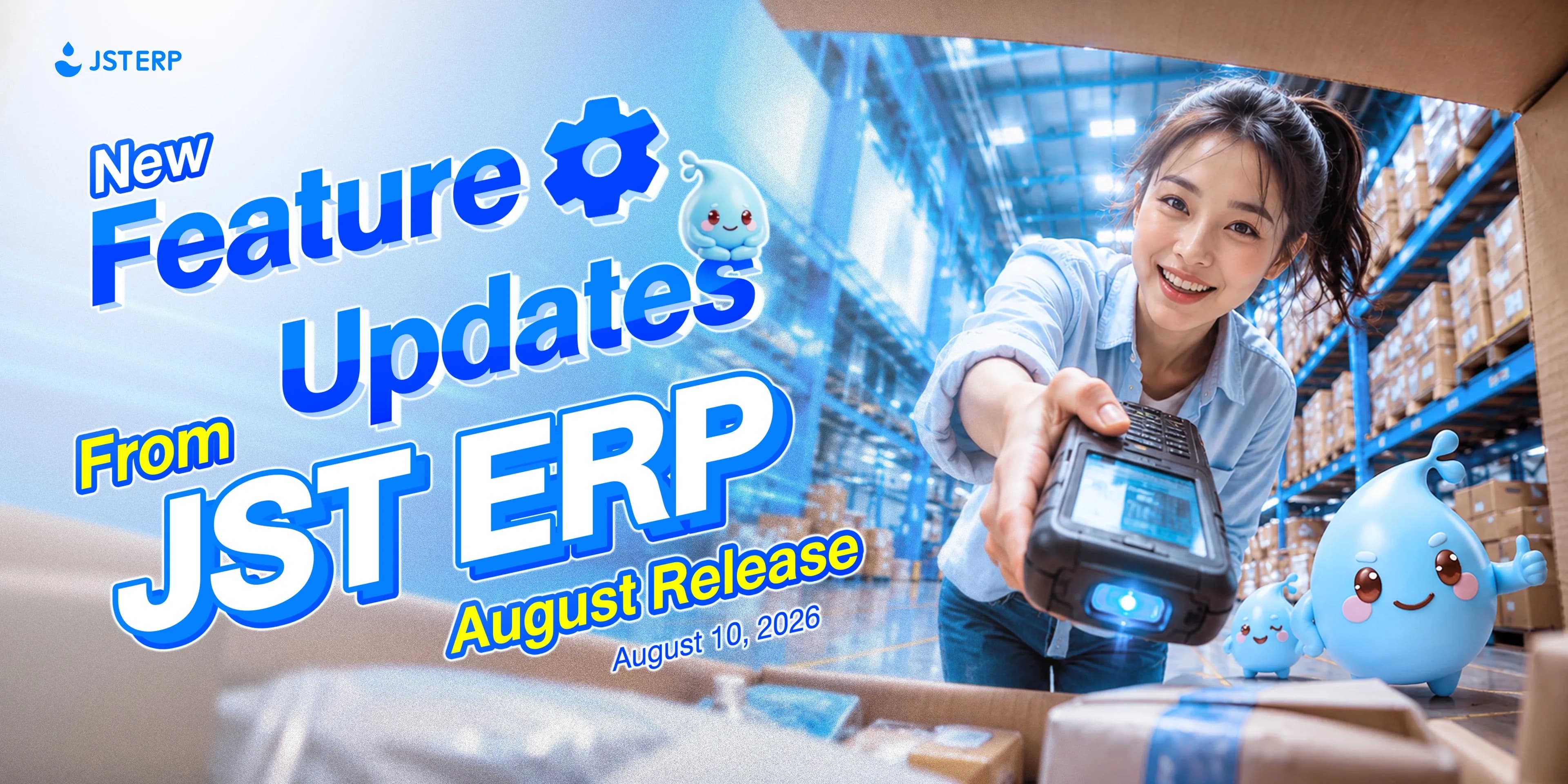 JST ERP New Feature Updates in August 2026 | 10.08.2026