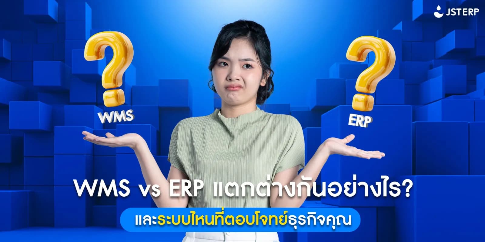 WMS vs ERP แตกต่างกันอย่างไร? และระบบไหนที่ตอบโจทย์ธุรกิจคุณ