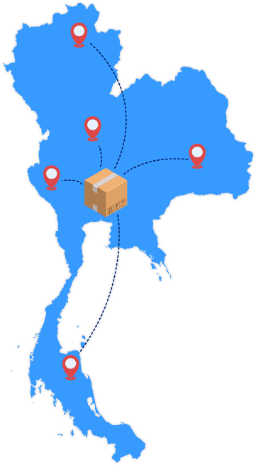 Drop shipping distribution and transportation